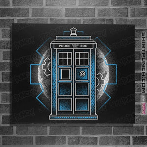 Secret_Shirts Posters / 4"x6" / Black Moonlight Phone Box