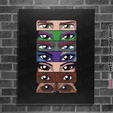 Load image into Gallery viewer, Daily_Deal_Shirts Posters / 4&quot;x6&quot; / Black Guardian Eyes
