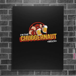 Shirts Posters / 4"x6" / Black Chuggernaut