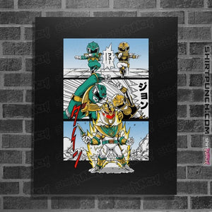 Daily_Deal_Shirts Posters / 4"x6" / Black Fusion Ranger