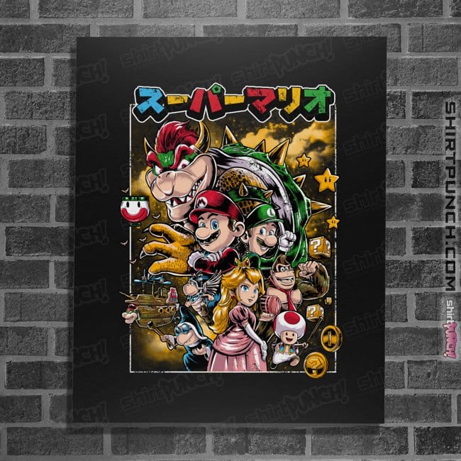 Daily_Deal_Shirts Posters / 4"x6" / Black Brother's Journey