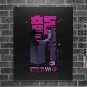Secret_Shirts Posters / 4"x6" / Black Ryu Arcade