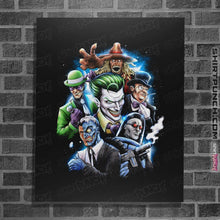 Load image into Gallery viewer, Shirts Posters / 4&quot;x6&quot; / Black Gotham Villains
