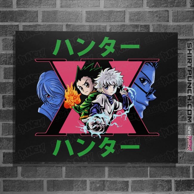 Secret_Shirts Posters / 4"x6" / Black HxH