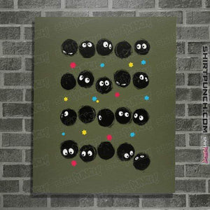 Shirts Posters / 4"x6" / Military Green The Black Sprites