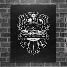 Load image into Gallery viewer, Shirts Posters / 4&quot;x6&quot; / Black Sanderson Witch Museum

