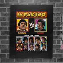 Load image into Gallery viewer, Shirts Posters / 4&quot;x6&quot; / Black Pacino Fighter
