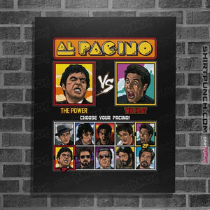 Shirts Posters / 4"x6" / Black Pacino Fighter