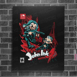 Daily_Deal_Shirts Posters / 4"x6" / Black John Ink