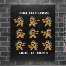 Load image into Gallery viewer, Shirts Posters / 4&quot;x6&quot; / Black Floss Boss
