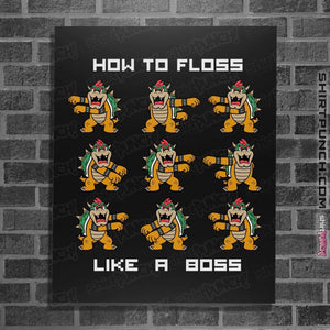 Shirts Posters / 4"x6" / Black Floss Boss