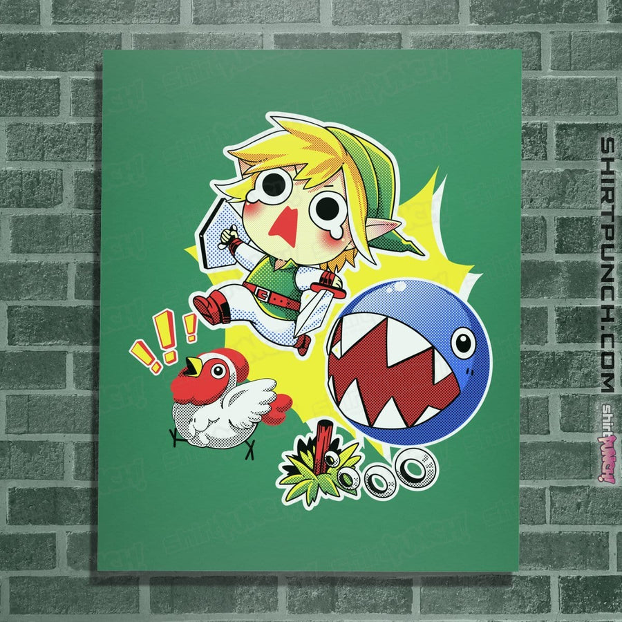 Shirts Posters / 4"x6" / Irish Green Walkies