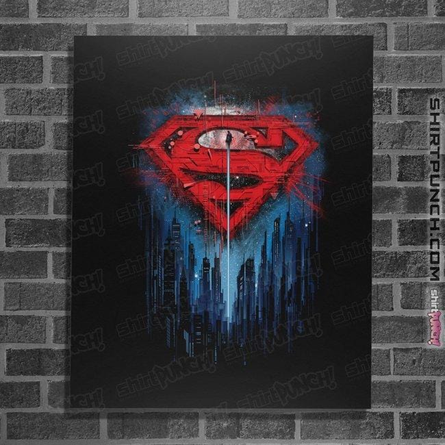 Secret_Shirts Posters / 4"x6" / Black Supreme Guardian