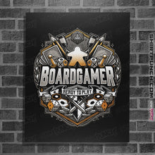 Load image into Gallery viewer, Shirts Posters / 4&quot;x6&quot; / Black Boardgamer
