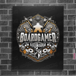 Shirts Posters / 4"x6" / Black Boardgamer