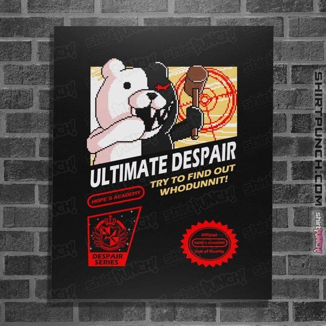 Secret_Shirts Posters / 4"x6" / Black Whodunnit?