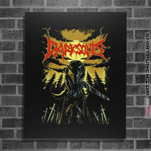 Load image into Gallery viewer, Shirts Posters / 4&quot;x6&quot; / Black Dark Souls
