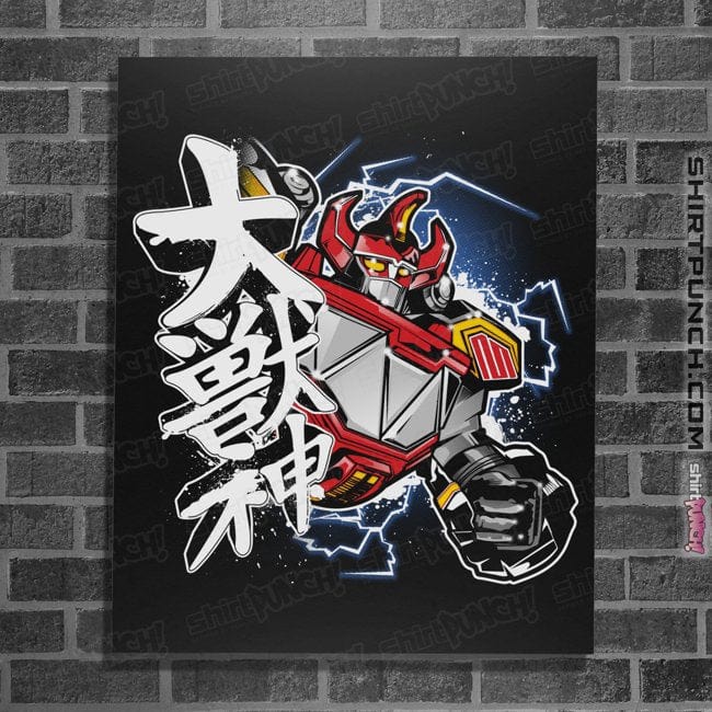 Shirts Posters / 4"x6" / Black Daizyujin