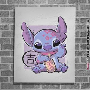 Shirts Posters / 4"x6" / White Maneki Stitch