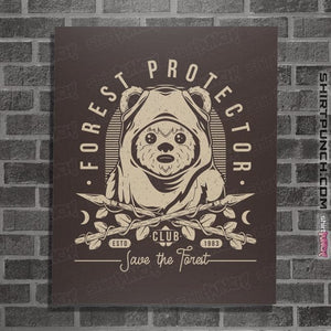 Shirts Posters / 4"x6" / Dark Chocolate The Forest Protector
