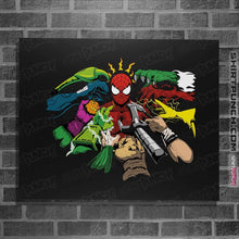 Load image into Gallery viewer, Shirts Posters / 4&quot;x6&quot; / Black Spider Yaga
