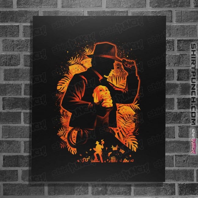 Secret_Shirts Posters / 4"x6" / Black Archaeologist