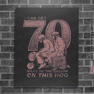 Secret_Shirts Posters / 4"x6" / Dark Heather The Hog
