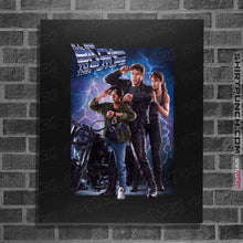Load image into Gallery viewer, Shirts Posters / 4&quot;x6&quot; / Black I&#39;ll Be Back To The Future
