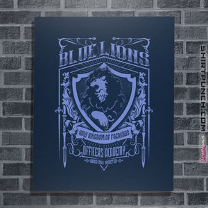 Shirts Posters / 4"x6" / Navy Blue Lions Officers Academy