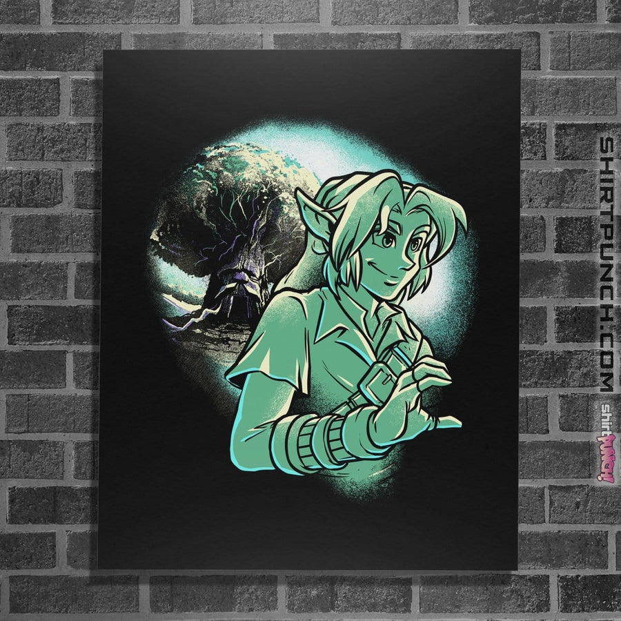 Shirts Posters / 4"x6" / Black Her Knight