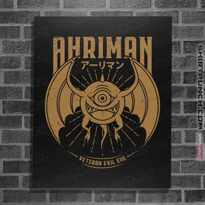 Shirts Posters / 4"x6" / Black Ahriman