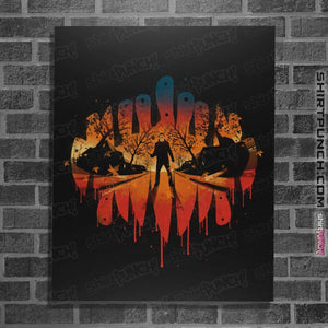 Shirts Posters / 4"x6" / Black The Shaped Halloween