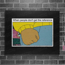 Load image into Gallery viewer, Secret_Shirts Posters / 4&quot;x6&quot; / Black Arthur&#39;s Fist
