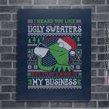 Load image into Gallery viewer, Daily_Deal_Shirts Posters / 4&quot;x6&quot; / Navy My Business
