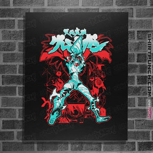 Daily_Deal_Shirts Posters / 4"x6" / Black Kamina Metal