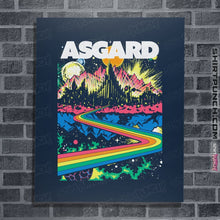 Load image into Gallery viewer, Shirts Posters / 4&quot;x6&quot; / Navy Visit Asgard
