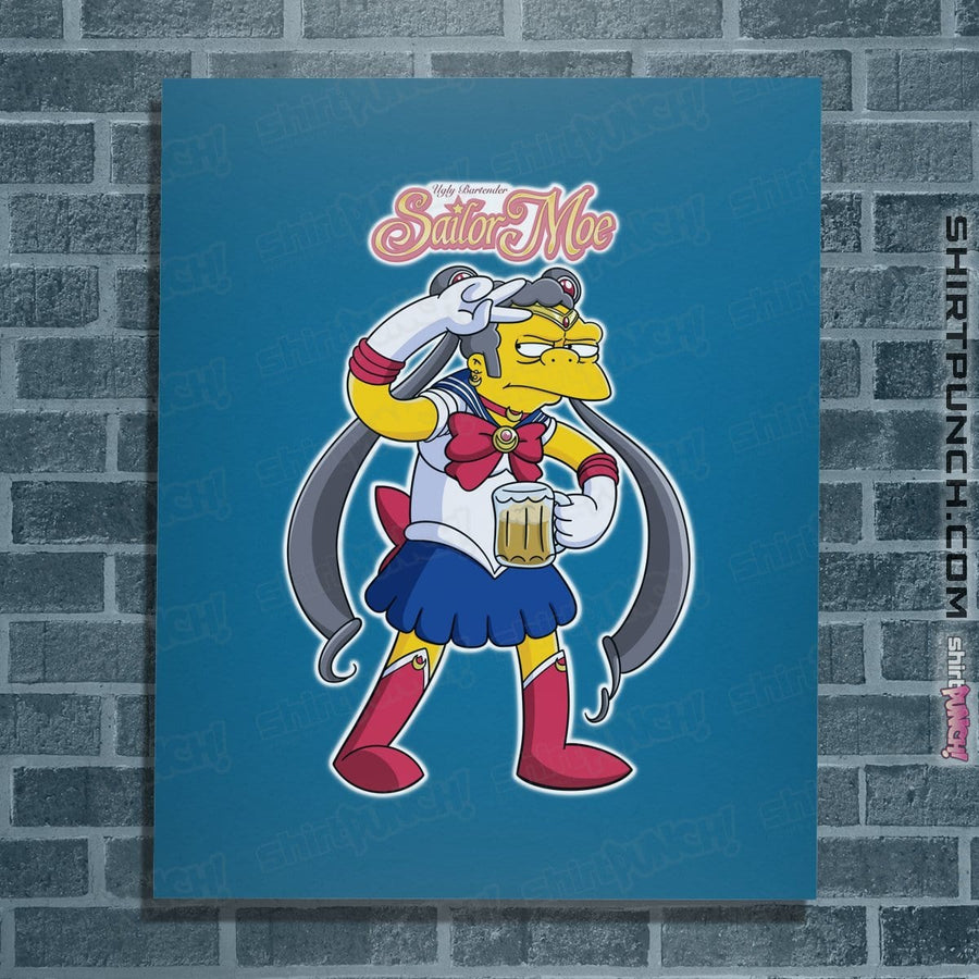 Shirts Posters / 4"x6" / Sapphire Sailor Moe