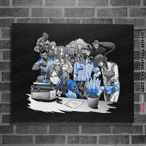 Shirts Posters / 4"x6" / Black Waiting
