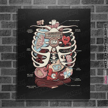 Load image into Gallery viewer, Shirts Posters / 4&quot;x6&quot; / Black Anatomy Of A DM
