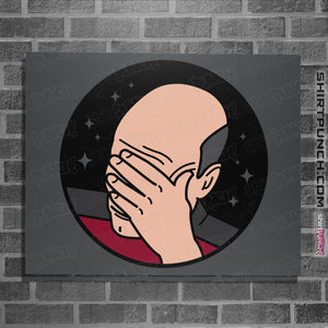 Shirts Posters / 4"x6" / Charcoal Epic Facepalm