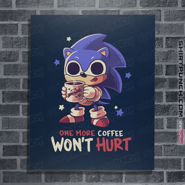Secret_Shirts Posters / 4"x6" / Navy One More Cup