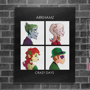 Shirts Posters / 4"x6" / Black Arkhamz