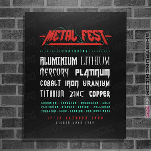 Shirts Posters / 4"x6" / Black Metal Fest