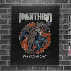 Daily_Deal_Shirts Posters / 4"x6" / Black Far Beyond Sight
