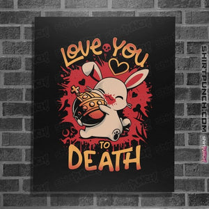 Daily_Deal_Shirts Posters / 4"x6" / Black Holy Love Grenade