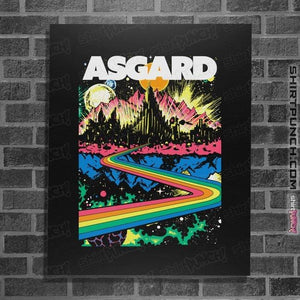 Secret_Shirts Posters / 4"x6" / Black Asgard