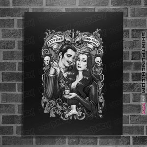 Shirts Posters / 4"x6" / Black Cara Mia - Mon Cher