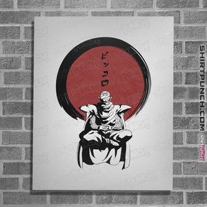 Shirts Posters / 4"x6" / White Piccolo Zen
