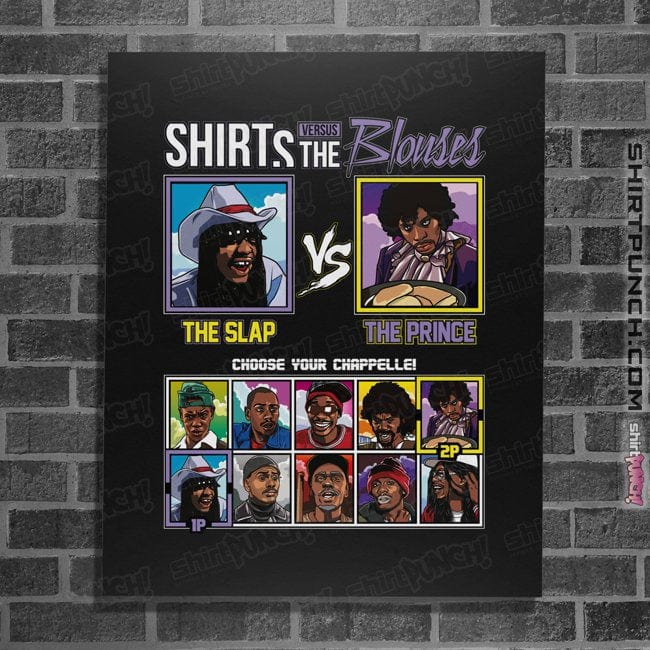 Secret_Shirts Posters / 4"x6" / Black Shirts VS. Blouses