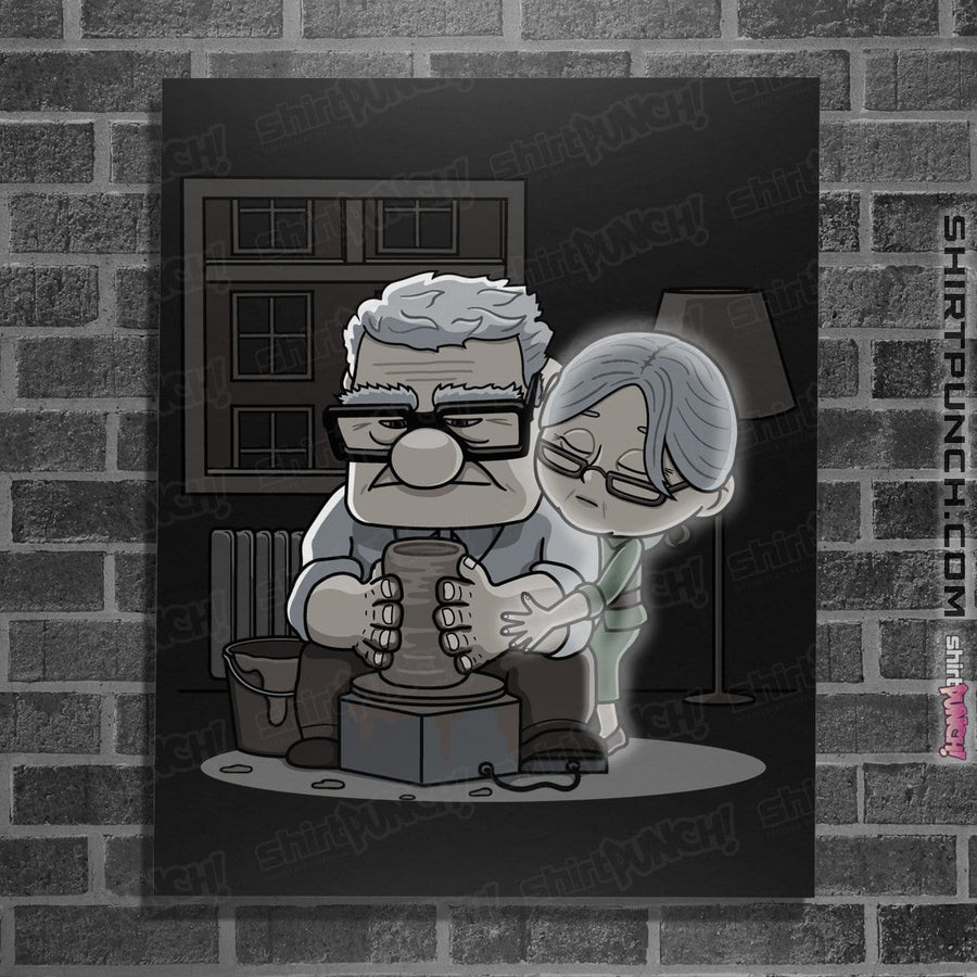 Shirts Posters / 4"x6" / Black Upchained Melody